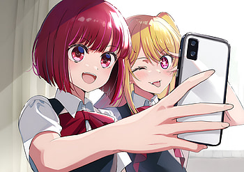 Kana Arima & Ruby Hoshino, Anime, Oshi no Ko, Kana Arima, Ruby Hoshino HD wallpaper