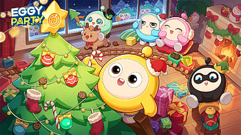 Festive Fun: Eggy Party, video game, Eggy Party HD wallpaper