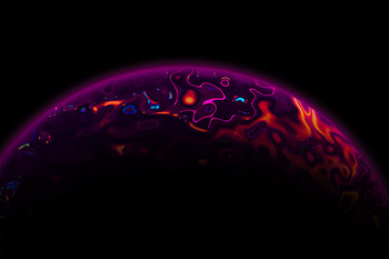 Sphere, surface, dark HD wallpaper