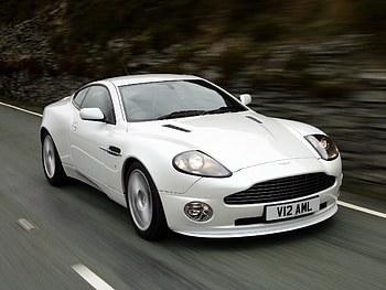Auto, Aston Martin, Cars, Front View, Speed, 2004, V12, Vanquish HD wallpaper