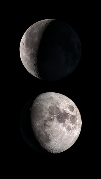 S and N, celestial_event, moon HD phone wallpaper