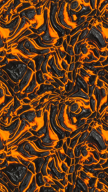 Texture, Textures, Surface, Lava, Hot, Volcanic HD phone wallpaper