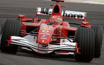 formula one, fiat, racecar, red HD wallpaper