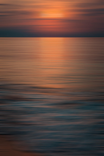 Nature, Sunset, Sea, Twilight, Horizon, Blur, Smooth, Dusk HD phone wallpaper