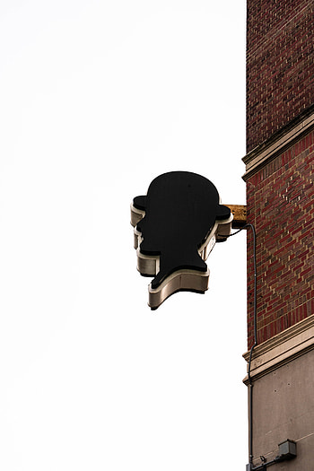 Building, Miscellanea, Miscellaneous, Wall, Head, Sign, Signboard HD phone wallpaper