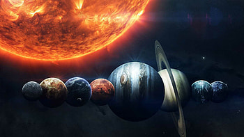 Solar System, Planets HD wallpaper