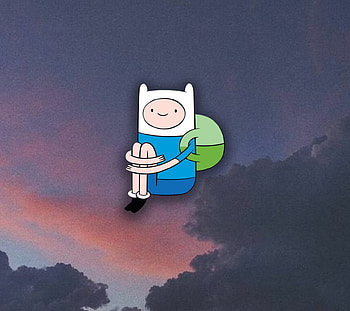 Finn, adventure, jake, lofi, cartoon, and, chill, time, type HD wallpaper
