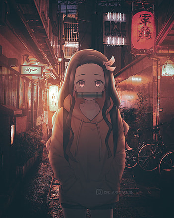 Nezuko - Demon Slayer, kimetsunoyaiba, anime, animedesign, animerealism, AnimexReality, DemonSlayer, anime HD phone wallpaper