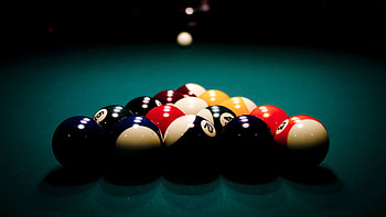 Object balls, Billiards HD wallpaper