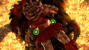 Circus Baby (Five Nights at Freddy's), video game, Freddy Fazbear's Pizzeria Simulator, Five Nights at Freddy's: Sister Location, Five Nights at Freddy's HD wallpaper