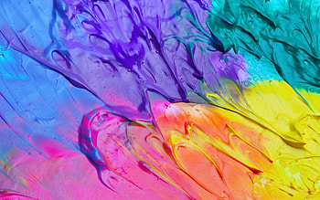 Colorful Paint Splash Abstract , abstract, paint, colorful, splash HD wallpaper