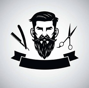 BARBER, art, beard HD wallpaper