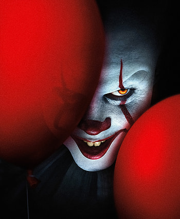 IT Chapter Two, clown, 2019 movie, creepy face HD phone wallpaper