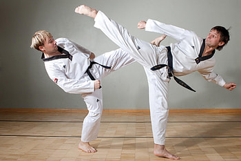 Head-hight kicks, Taekwondo HD wallpaper