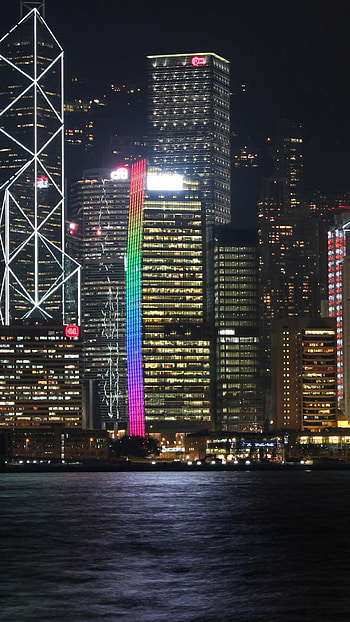 Bank of China Tower, Hong Kong HD phone wallpaper