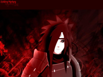 Madara Uchiha, sharingan, akatsuki HD wallpaper