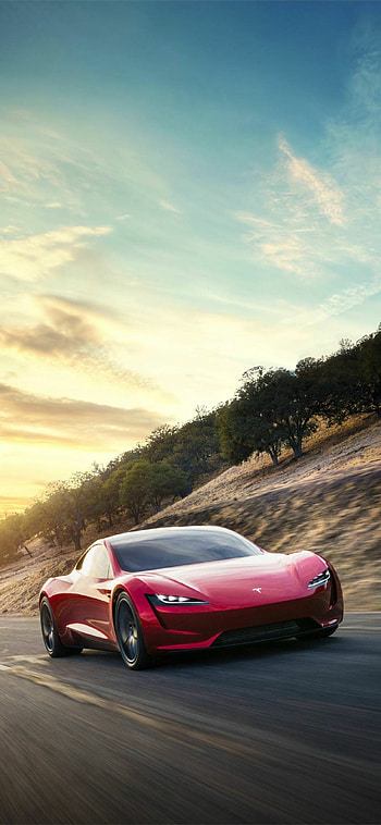 Tesla Roadster, Futuristic aesthetics, High-performance engineering, Exhilarating speed HD phone wallpaper