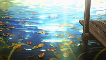 Violet Evergarden Anime – Serene Autumn Waterscape, Anime, Violet Evergarden HD wallpaper