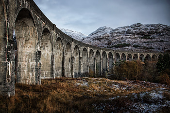 Rock bridge, architecture HD wallpaper