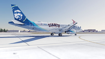 Alaska Airlines, FF320 pack, N835VA, N855VA HD wallpaper
