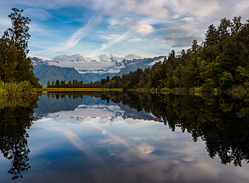 Nature, Rivers, Mountains, Reflection, Forest HD wallpaper