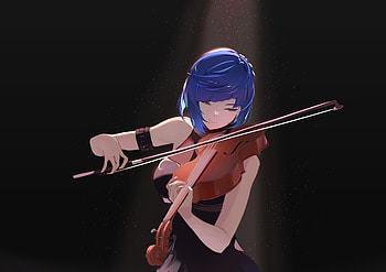 Yelan from Genshin Impact - Stunning Ultra, video game, Genshin Impact, Yelan (Genshin Impact), violin HD wallpaper