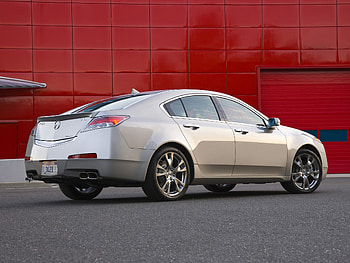 Auto, Acura, Cars, Asphalt, Wall, Side View, Style, Akura, 2008, Tl, Silver Metallic HD wallpaper