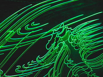 Abstract, Shine, Light, Neon, Glow HD wallpaper
