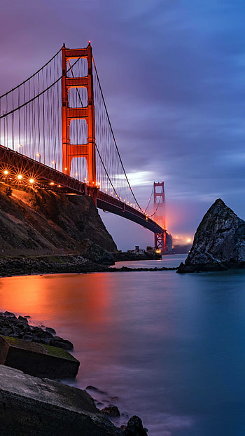 Golden Gate Bridge, Most popular , Golden Gate backgrounds, access HD phone wallpaper