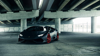 Lamborghini Huracan black, U HD wallpaper