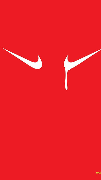 Nike Logo, Abstract Background HD phone wallpaper