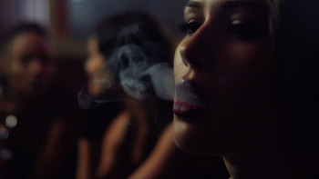 Smoke signals, Beautiful, Inna, Sensual, Smoking, Red lips HD wallpaper
