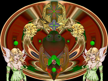 Magic Frog, fantasy, mind teasers HD wallpaper