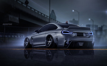 Bmw F82 Dark Side Car Digital Art , bmw, cars, artist, artwork, digital-art, artstation HD wallpaper