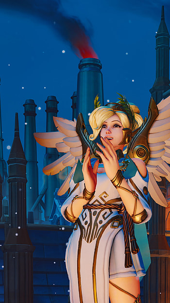 Mercy : Embrace the Healing Spirit of Overwatch, video game, Overwatch, Mercy (Overwatch) HD phone wallpaper
