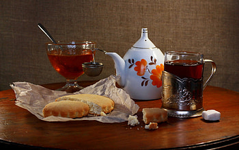 * Cup of tea ? *, breakfast, tea, morning, glass, evening HD wallpaper