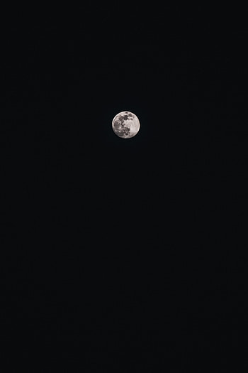 Moon, Dark, Full Moon HD phone wallpaper