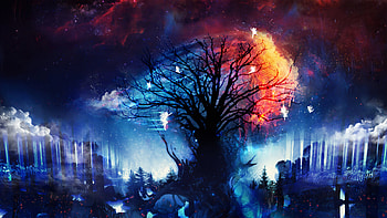Where Fairies Live, fantasy, artist, artwork, digital-art, deviantart HD wallpaper