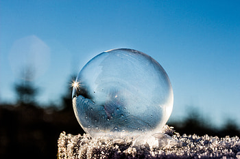 Macro, Ball, Frost, Hoarfrost HD wallpaper