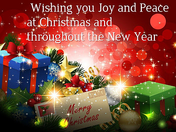 Joy and peace, greeting, christmas, peace, joy, new year, wish HD wallpaper