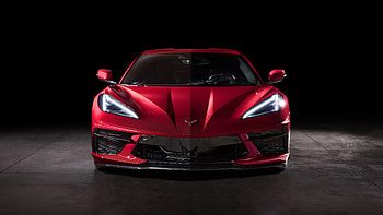 Chevrolet Corvette Stingray, Aggressive stance, Powerful headlights, Exceptional craftsmanship HD wallpaper