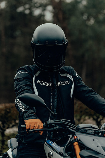 Motorcycles, Motorcyclist, Helmet, Motorcycle, Steering Wheel, Rudder HD phone wallpaper