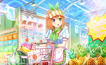 Yotsuba Nakano Shopping Splash – Quintessential Quintuplets, Yotsuba Nakano, Anime, The Quintessential Quintuplets HD wallpaper