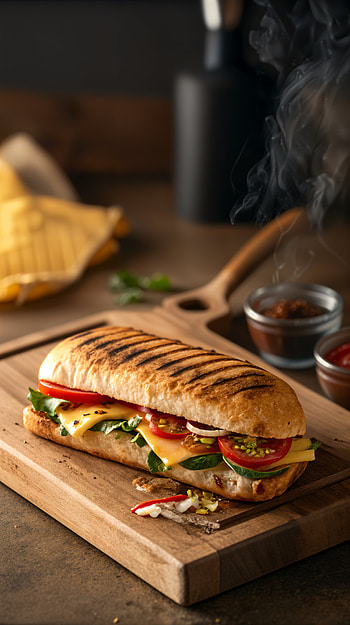 Delicious Panini for Your , food, cheese HD phone wallpaper