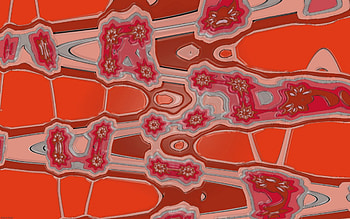red_wall., style, abstract, red, texture, , wall HD wallpaper