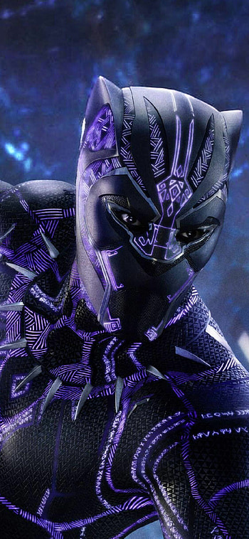 Film review, Black Panther, Strange Harbors, Marvel art HD phone wallpaper