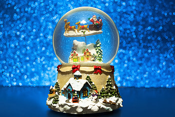Snowball-Globe, glass, Globe, Snowball HD wallpaper