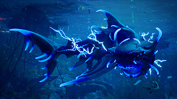 Maneater Electrical Shark HD wallpaper