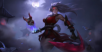 League Of Legends Doujin Scarlet Moon Diana , league-of-legends, games, artist, artwork, digital-art, artstation HD wallpaper