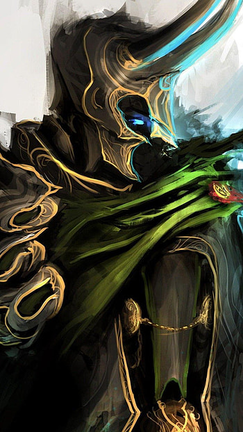 loki, art HD phone wallpaper